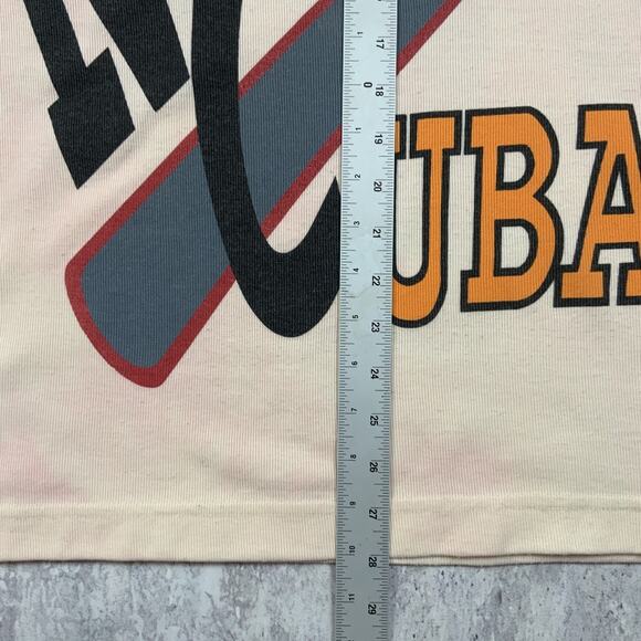 Vintage Underground Railroad New York Cubans Shirt Men Medium Beige Negro League - Picture 13 of 14